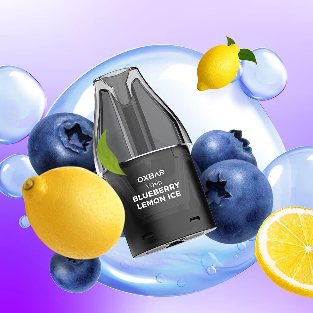 Oxbar Voxin Einweg Pod - Blueberry Lemon Ice - 20mg Nikotinsalz 2ml