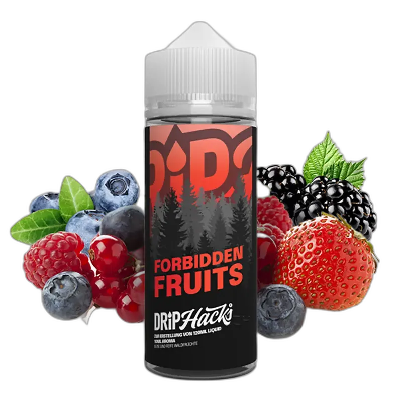 Drip Hacks Longfill - Forbidden Fruits - 10ml Aroma in 120ml Flasche