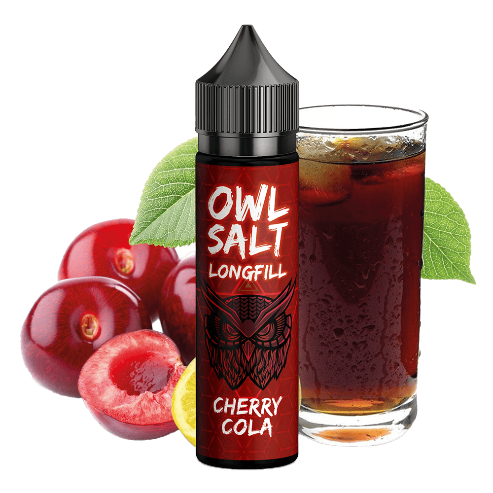 OWL Salt Aroma Longfill - Cherry Cola - 10ml in 60ml Flasche