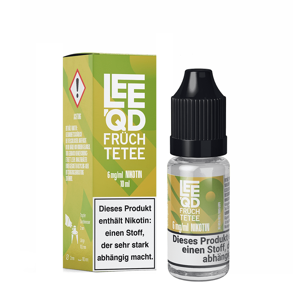 LEEQD Liquid - Crazy Früchtetee - 6mg 10ml