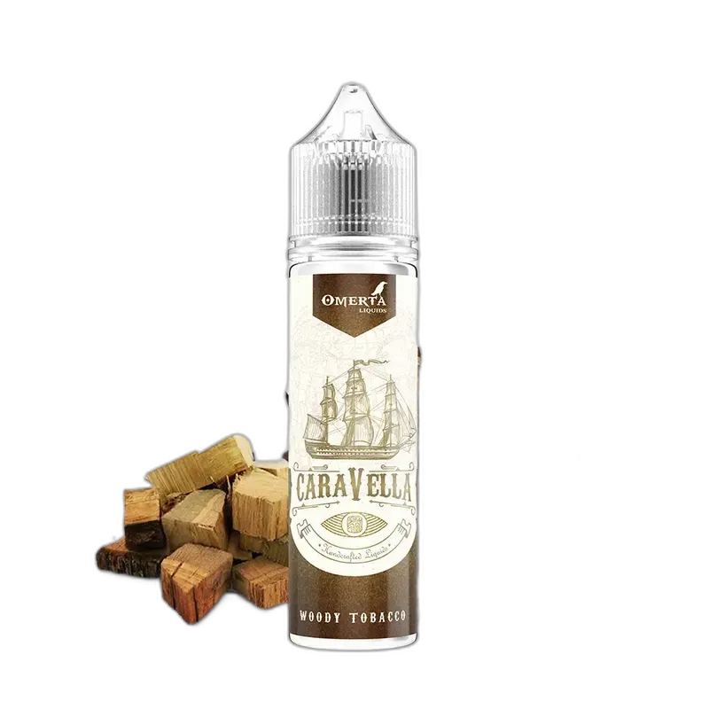 Omerta Aroma Longfill - Caravella Woody Tobacco - 10ml Aroma in 60ml Flasche