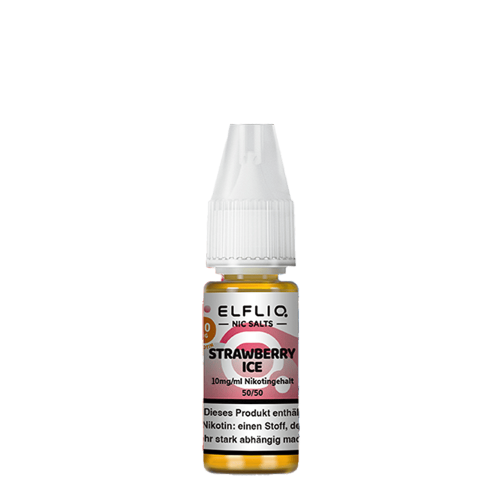 Elfliq by Elfbar Nikotinsalz - Strawberry Ice - Liquid 10mg 10ml