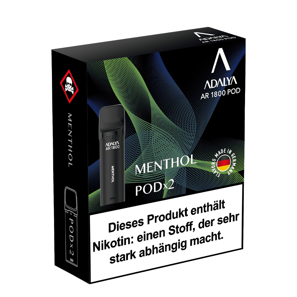 2x Adalya AR1800 - Menthol - 20mg Nikotinsalz 2ml