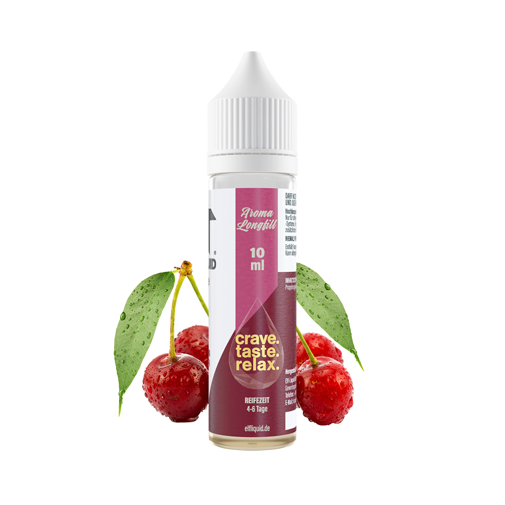Elf-Liquid Aroma Longfill - Kirsche - 10ml in 60ml Flasche