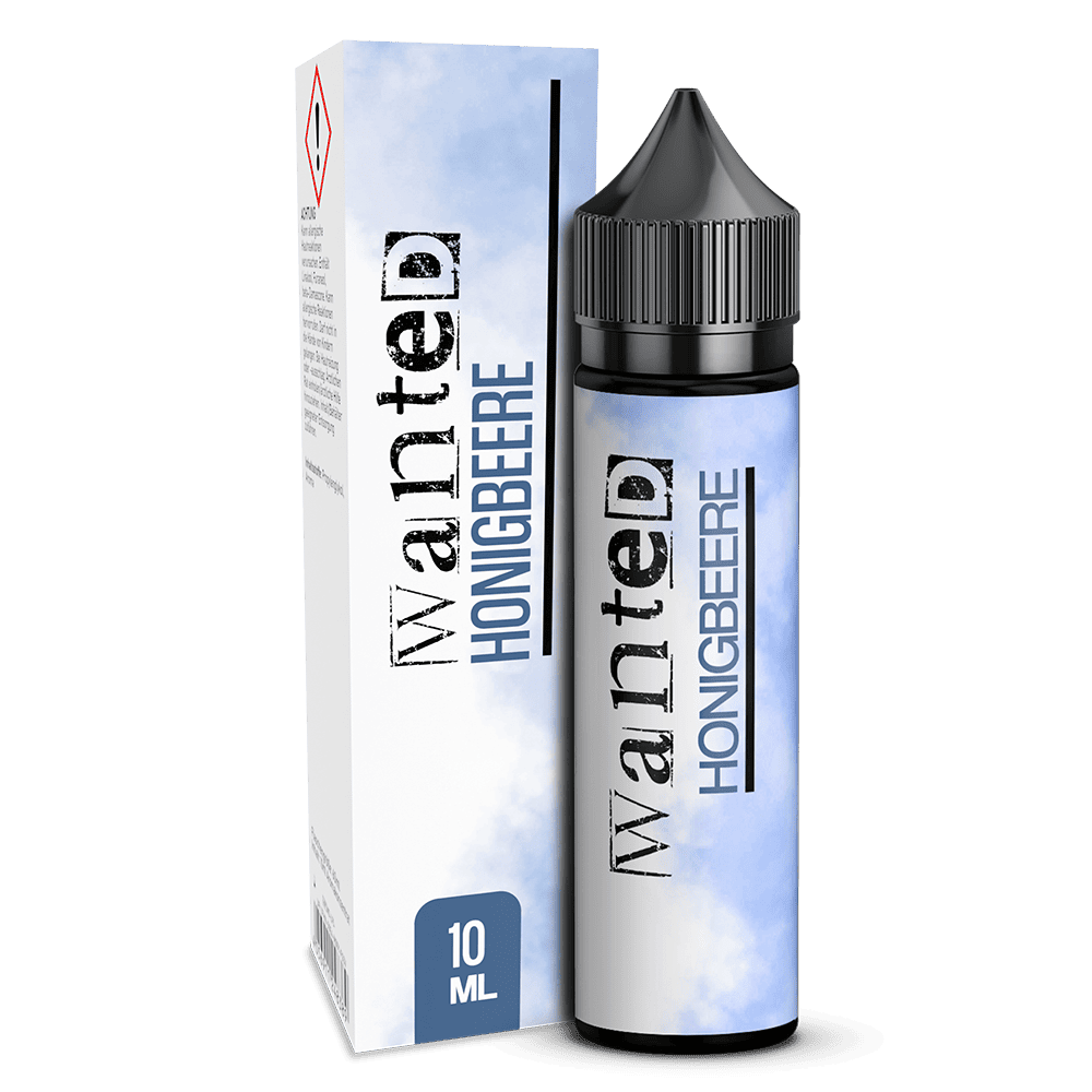 Wanted Aroma Longfill - Honigbeere - 10ml in 60ml Flasche