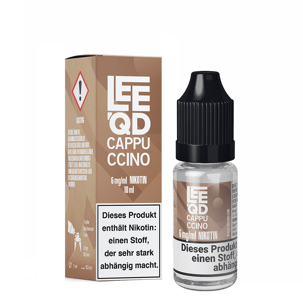 LEEQD Liquid - Crazy Cappuccino - 6mg 10ml
