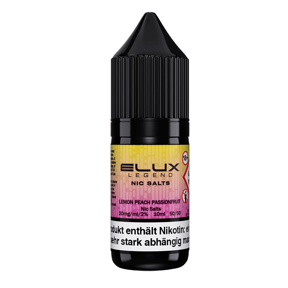 Elux Nikotinsalz - Lemon Peach Passion - Liquid 20mg 10ml