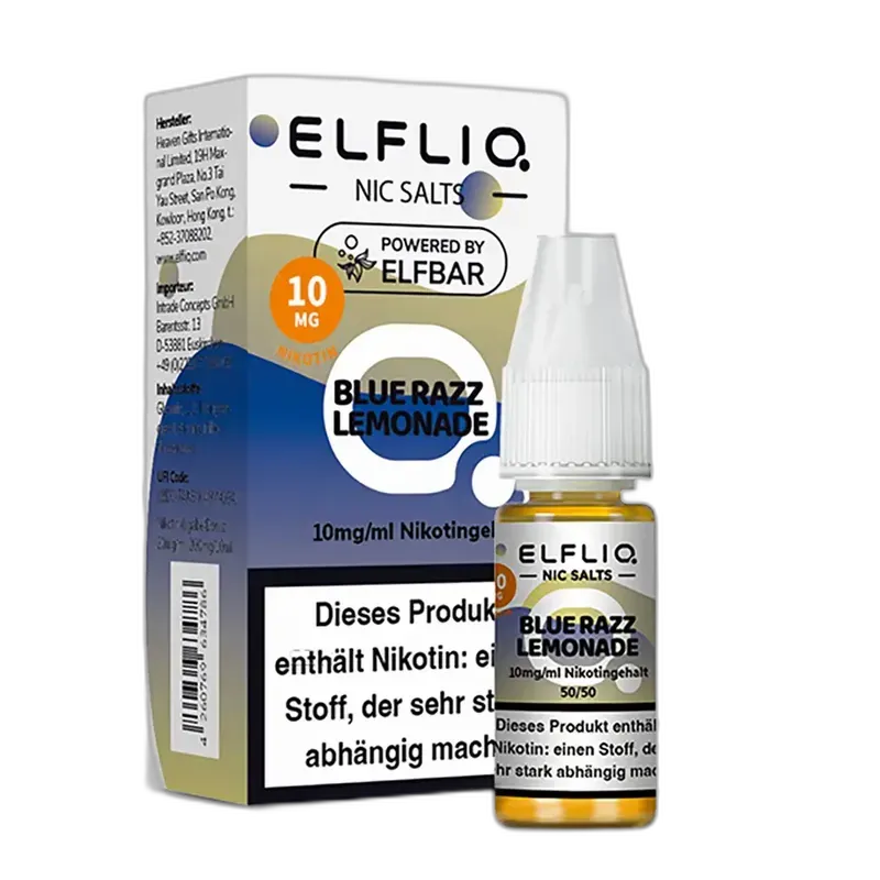 Elfliq by Elfbar Nikotinsalz - Blue Razz Lemonade - Liquid 10mg 10ml