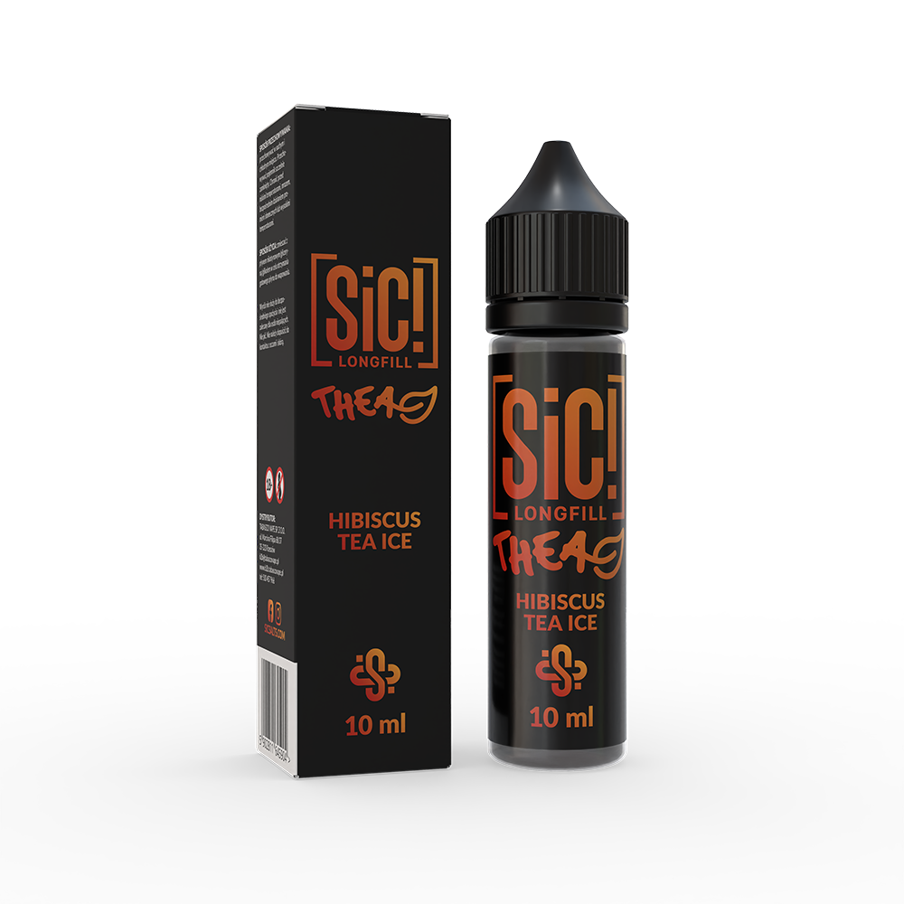 SIC Longfill - Hibiscus Tea Ice - 10ml Aroma in 60ml Flasche