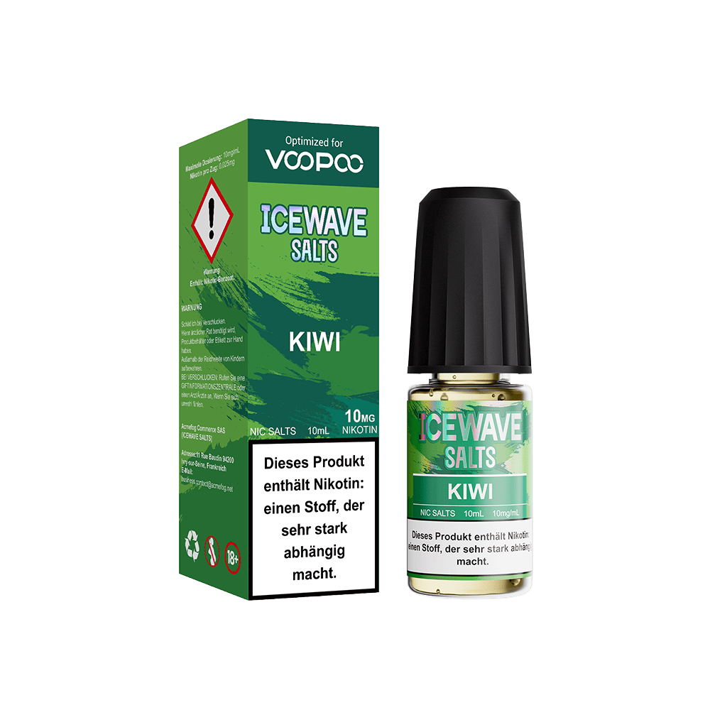 Icewave Nikotinsalz - Kiwi - 10ml Liquid 10mg