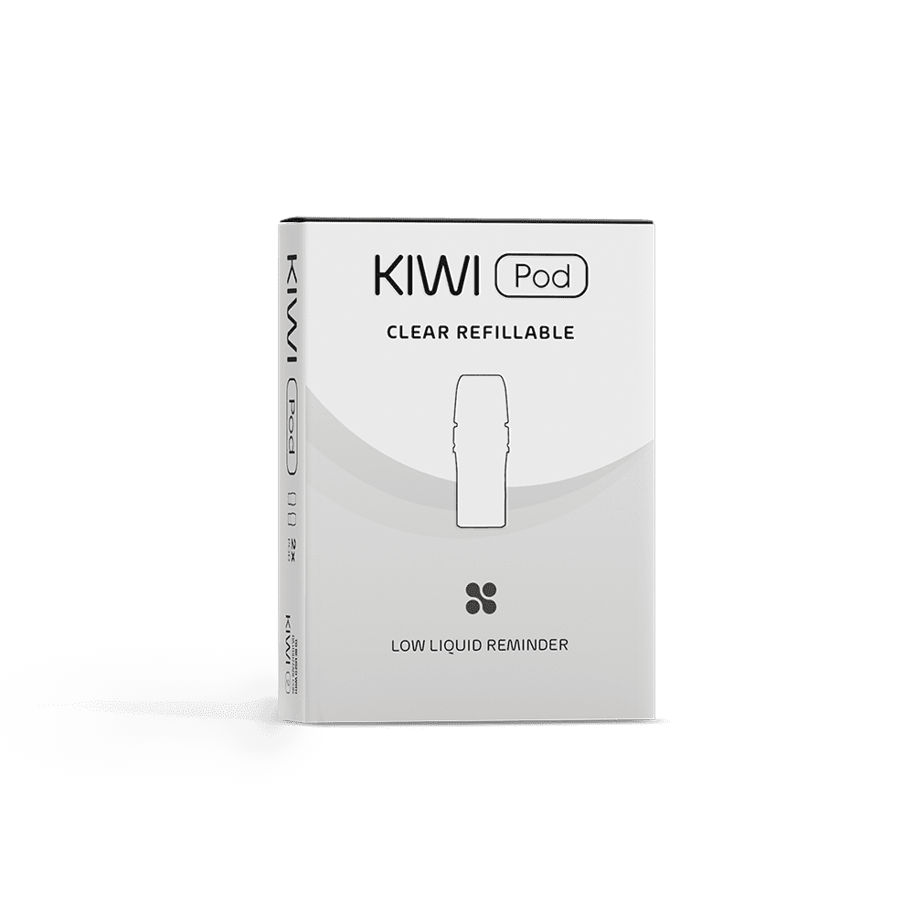 KIWI 2 - Pod inkl. Filter Tip Transparent 0,8 Ohm