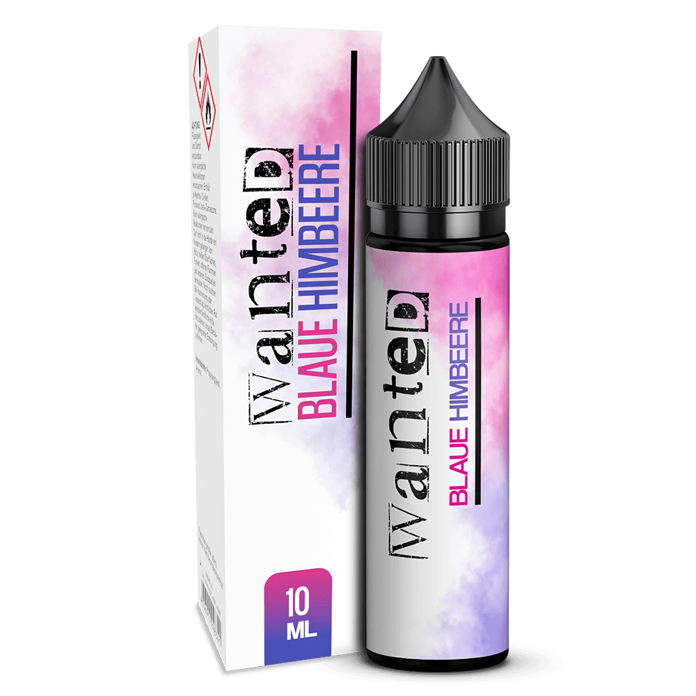 Wanted Aroma Longfill - blaue Himbeere - 10ml in 60ml Flasche