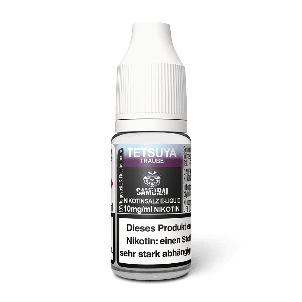 Samurai Nikotinsalz - Tetsuya Traube - Liquid 10mg 10ml