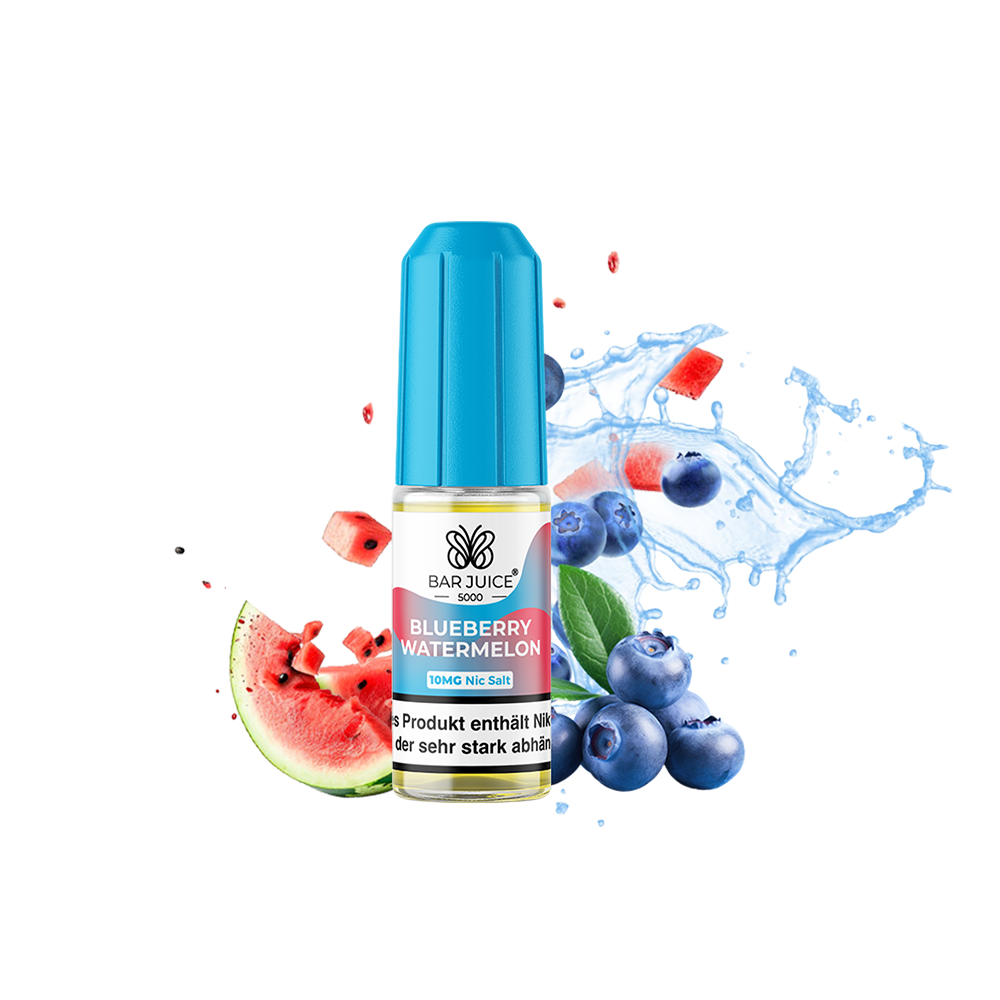 Bar Juice 5000 Nikotinsalz - Blueberry Watermelon - Liquid 10mg 10ml