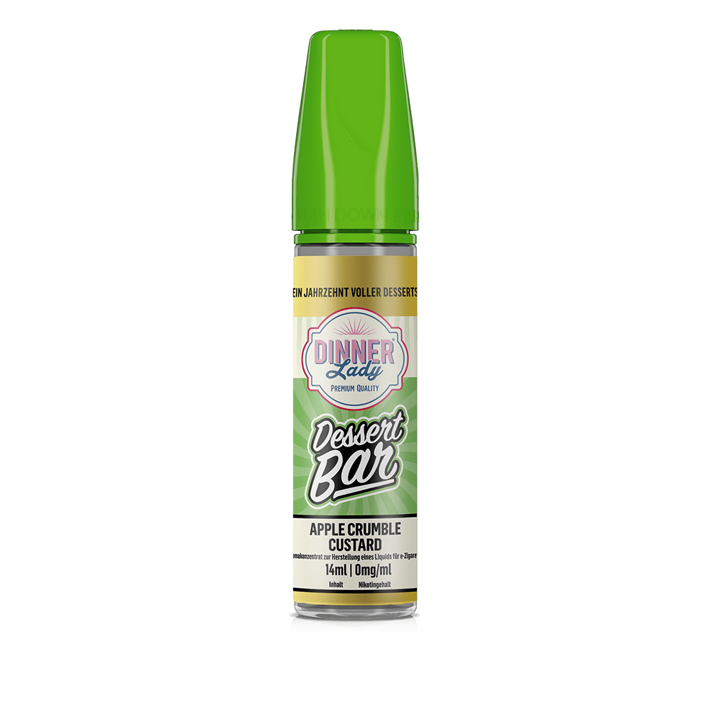 Dinner Lady Aroma Longfill - Apple Crumble Custard - 14ml in 60ml Flasche