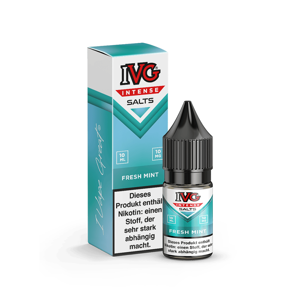 IVG Intense Nikotinsalz - Fresh Mint - Liquid 10mg 10ml