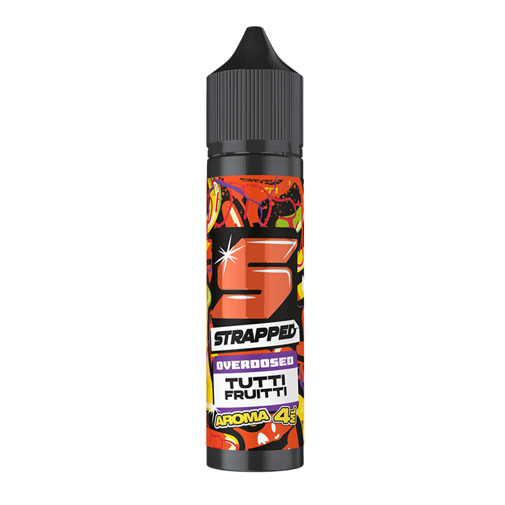 Strapped Longfill - Tutti Fruitti - Overdosed 4ml Aroma in 60ml Flasche
