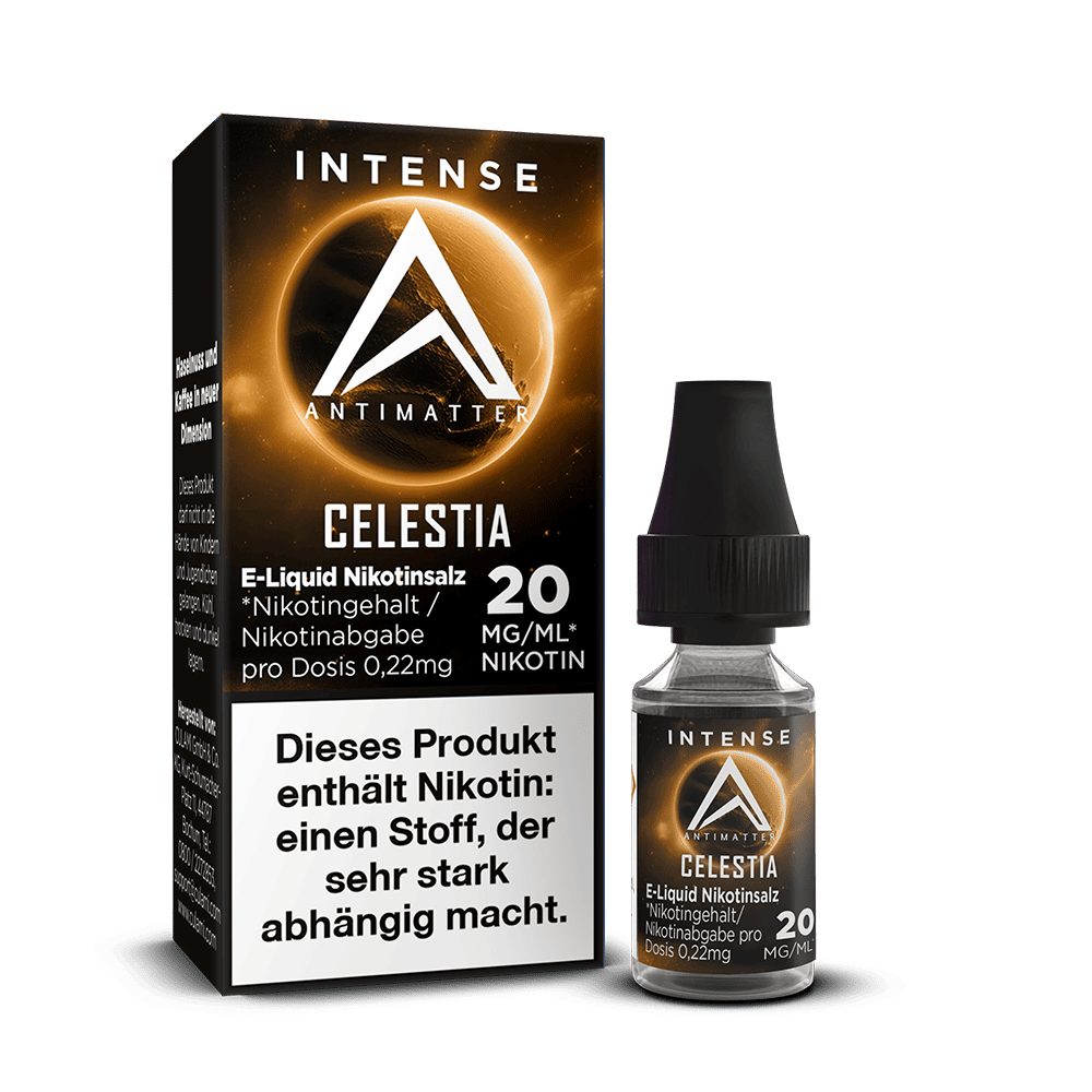 Antimatter Intense Nikotinsalz - Celestia - 20mg 10ml Liquid