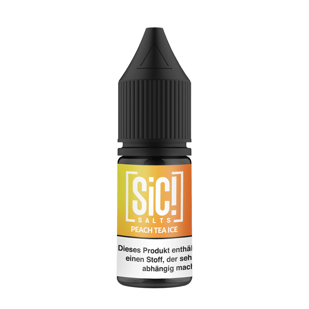SIC Nikotinsalz - Peach Tea Ice -10ml Liquid 20mg SIC Nikotinsalz - Peach Tea Ice -10ml Liquid 20mg