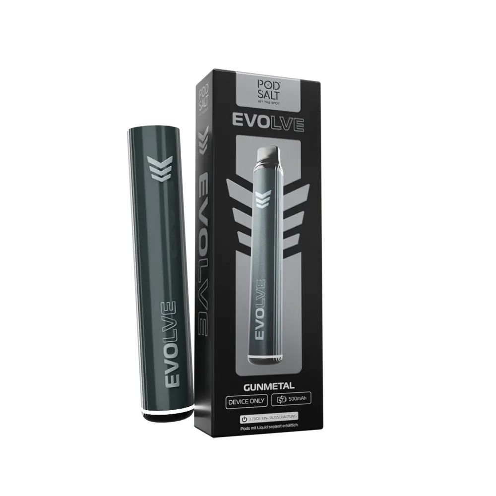 Pod Salt Evolve Stick Gunmetal Pod Salt Evolve Stick Gunmetal