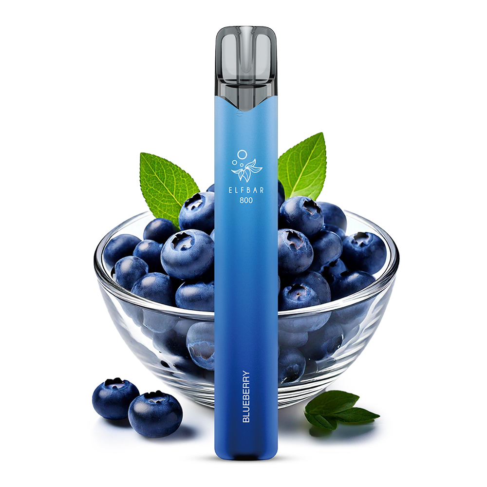 Elfbar 800 Einweg E-Zigarette - Blueberry - 0mg