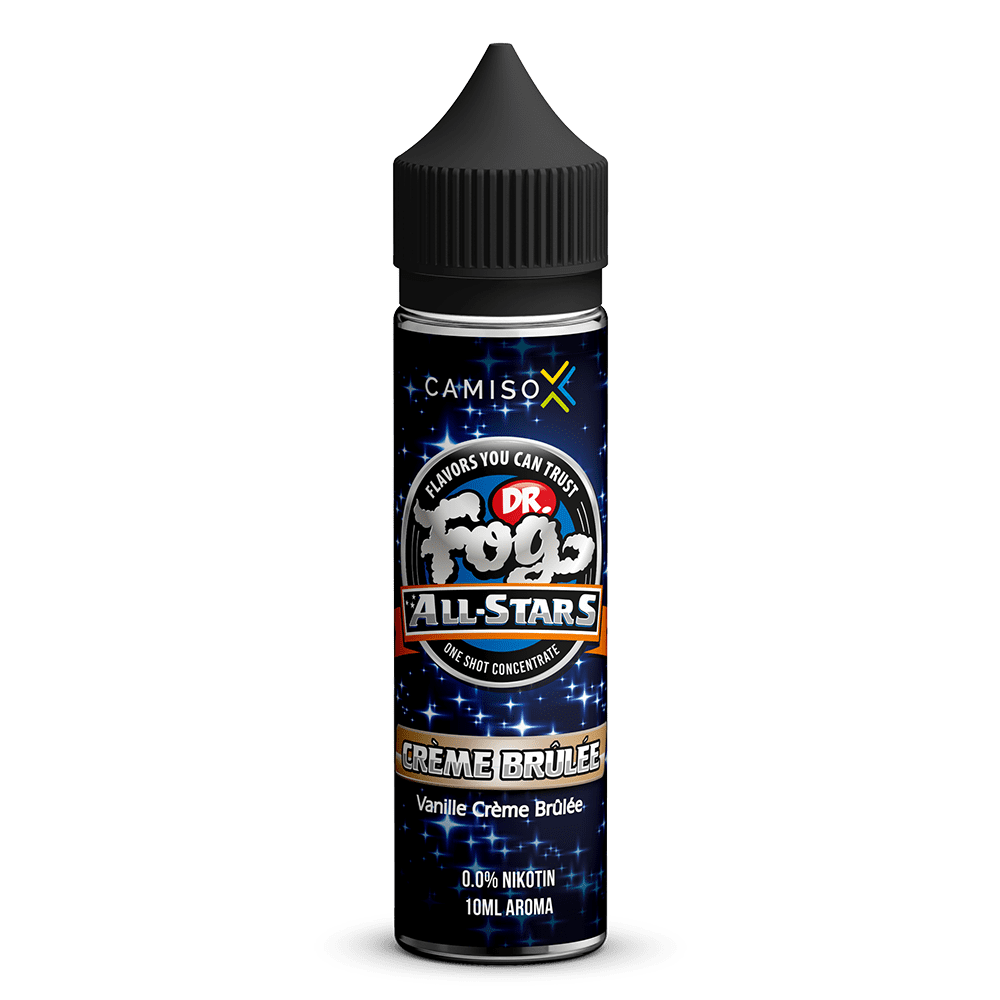 Dr. Fog Longfill - Creme Brulee - 10ml Aroma in 60ml Flasche