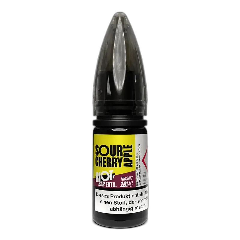 Riot Squad Nikotinsalz - Sour Cherry Apple - Liquid 10mg 10ml