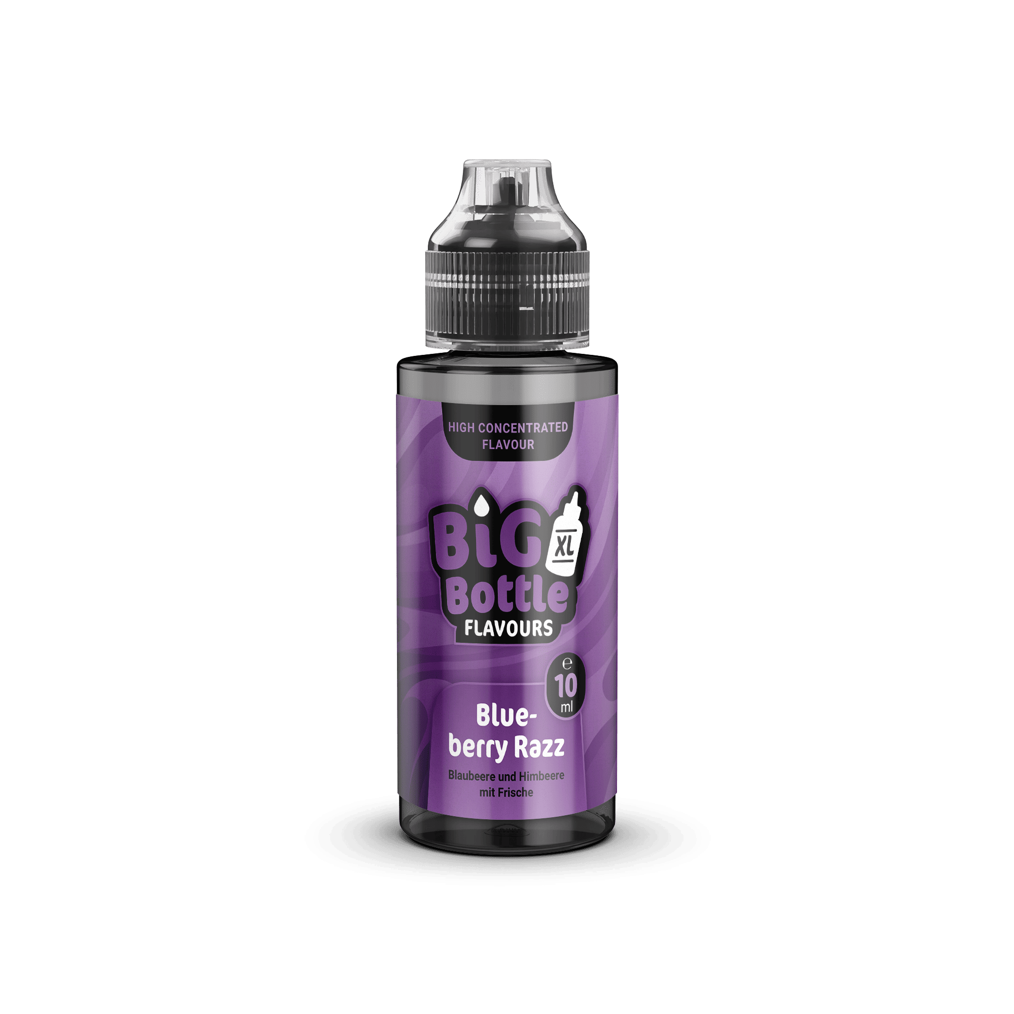 Big Bottle Flavours Longfill - Blueberry Razz - 10ml Aroma in 120ml Flasche