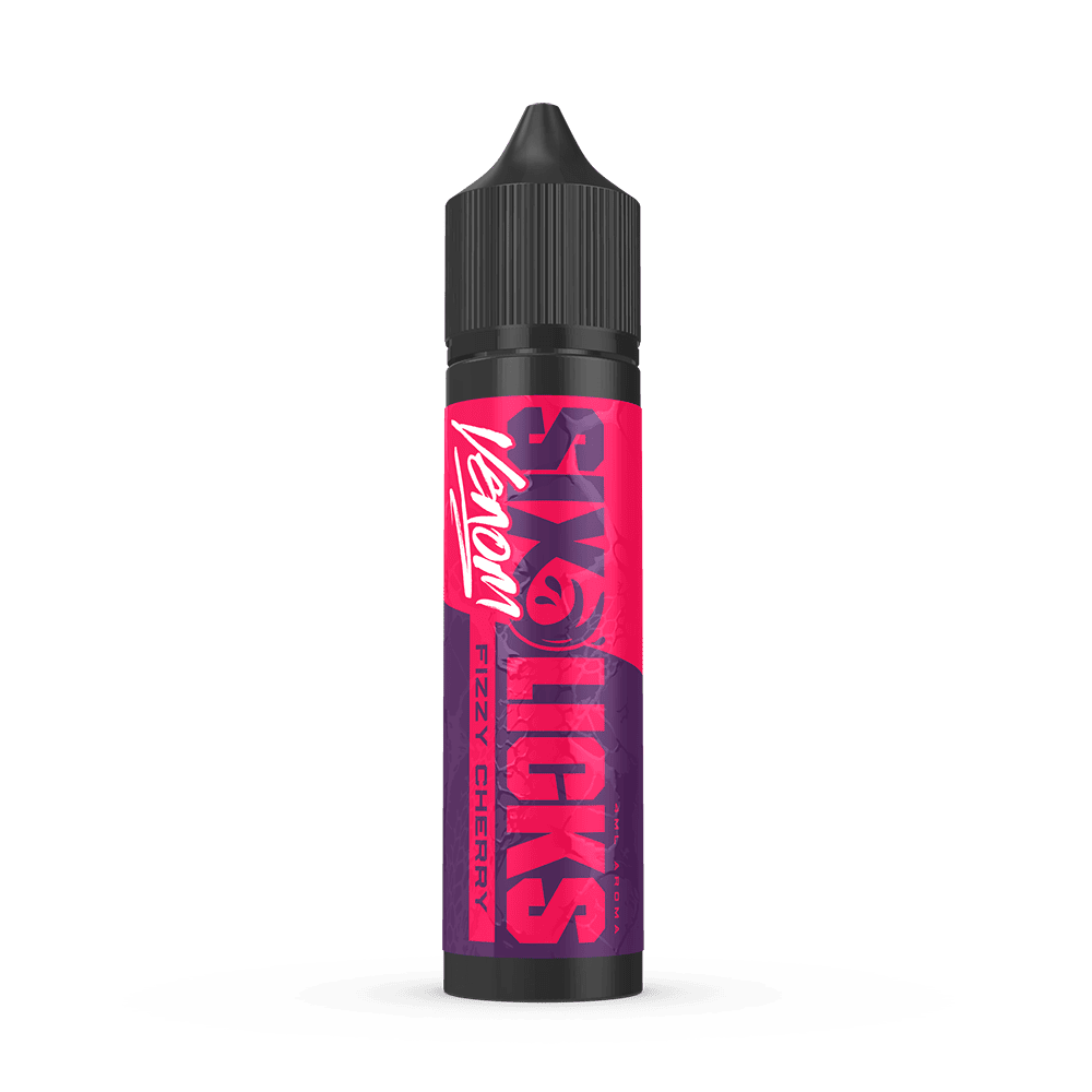 Six Licks Venom Longfill - Fizzy Cherry - 4ml in 60ml Flasche Six Licks Venom Longfill - Fizzy Cherry - 4ml in 60ml Flasche