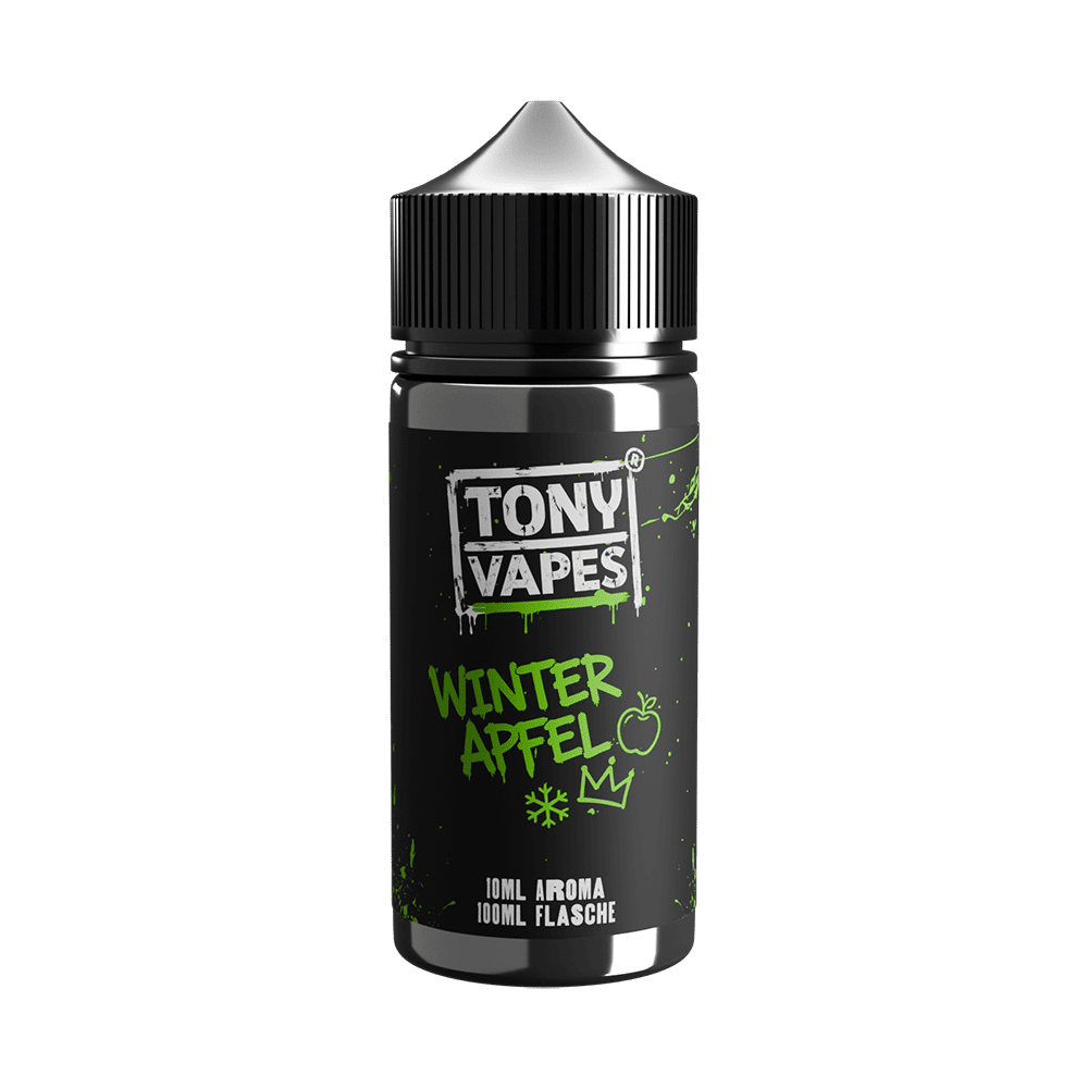 Tony Vapes Aroma Longfill - Winter Apfel - 10ml in 100ml Flasche