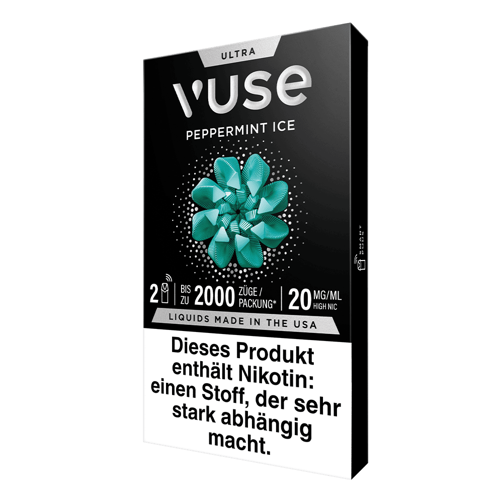 2x Vuse Ultra Pods Peppermint Ice 20mg