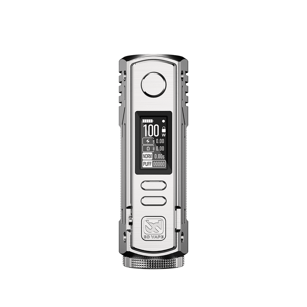 BD Vape Rayden 100 Mod Silver BD Vape Rayden 100 Mod Silver