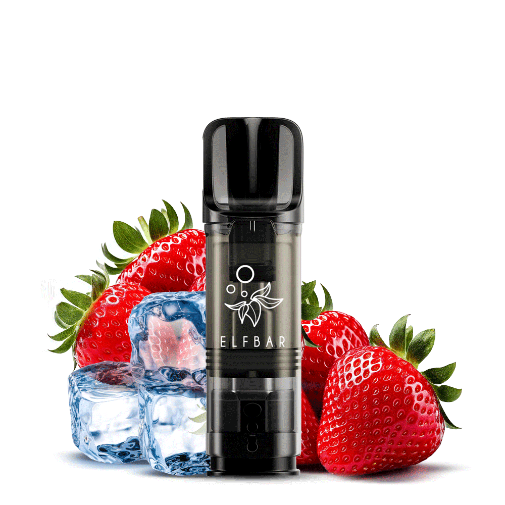 2x Elfbar Elfa Einweg Pod - Strawberry Ice - 20mg Nikotinsalz 2ml 2x Elfbar Elfa Einweg Pod - Strawberry Ice - 20mg Nikotinsalz 2ml