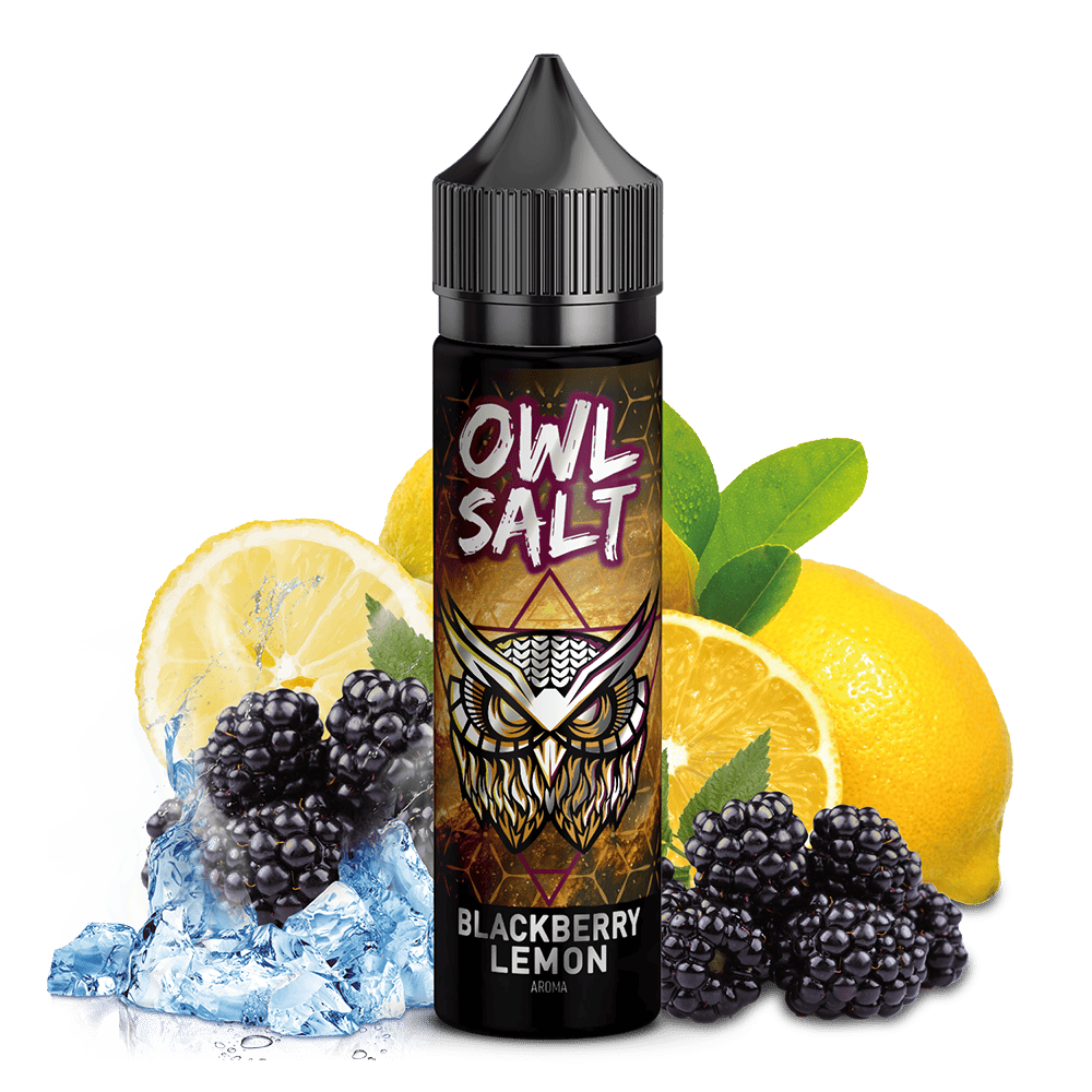 OWL Salt Aroma Longfill - Blackberry Lemon - 10ml in 60ml Flasche