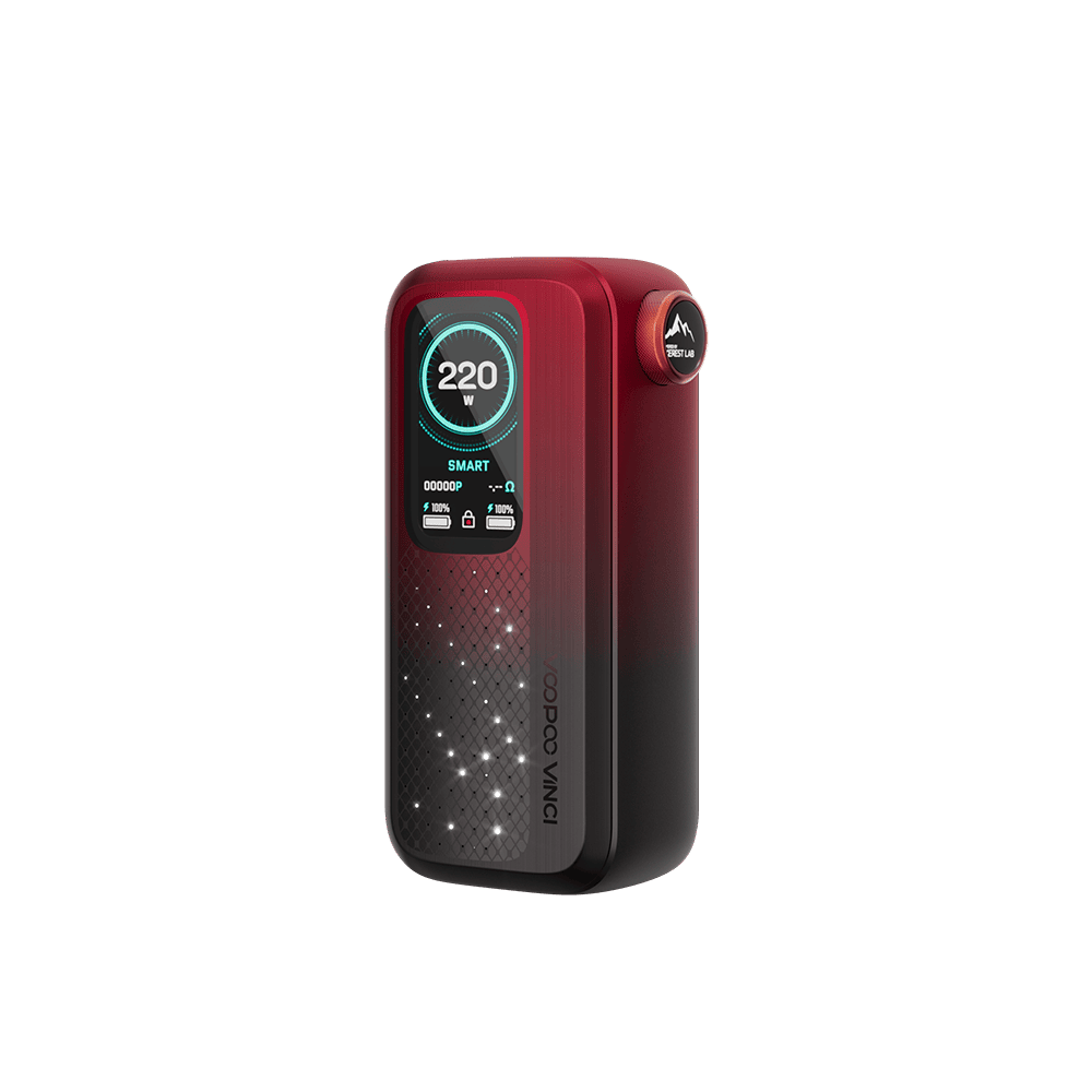 Voopoo Vinci Spark 220 Mod Dark Red Voopoo Vinci Spark 220 Mod Dark Red