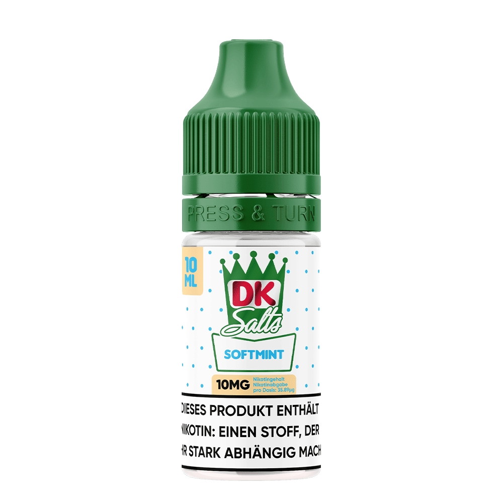 DK Salts Nikotinsalz - Softmint - Liquid 10mg 10ml
