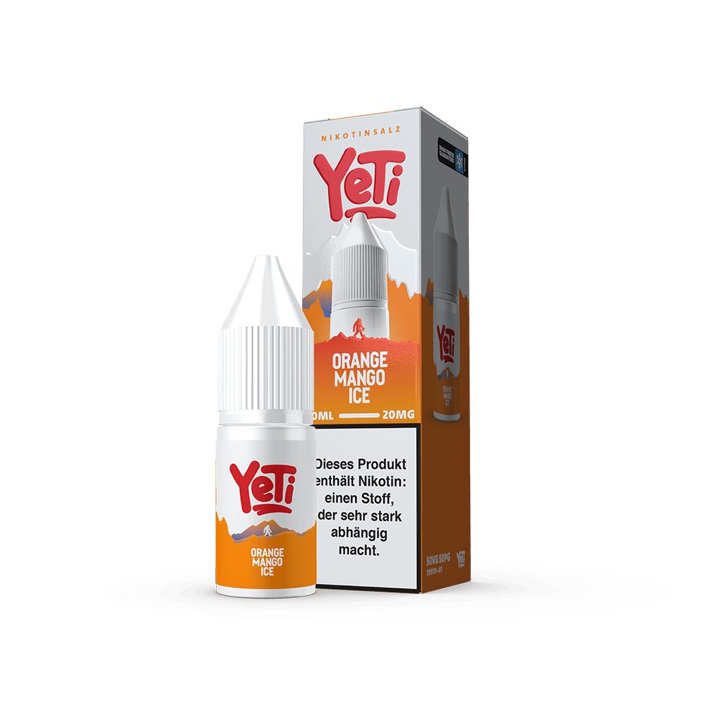 Yeti Summit Nikotinsalz - Orange Mango Ice - Overdosed 10ml Liquid 20mg