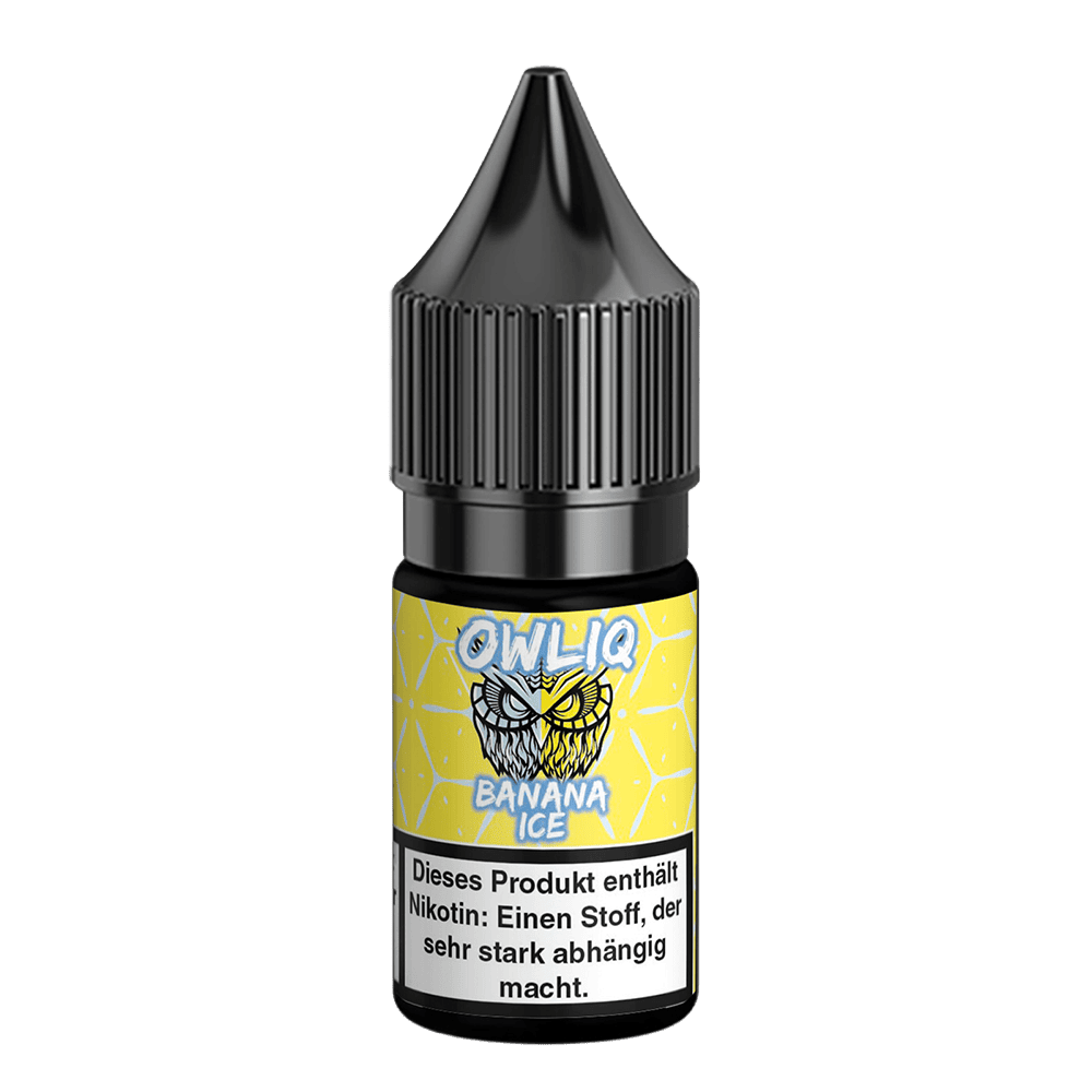 OWLIQ Nikotinsalz - Banana Ice - 10ml Liquid 10mg