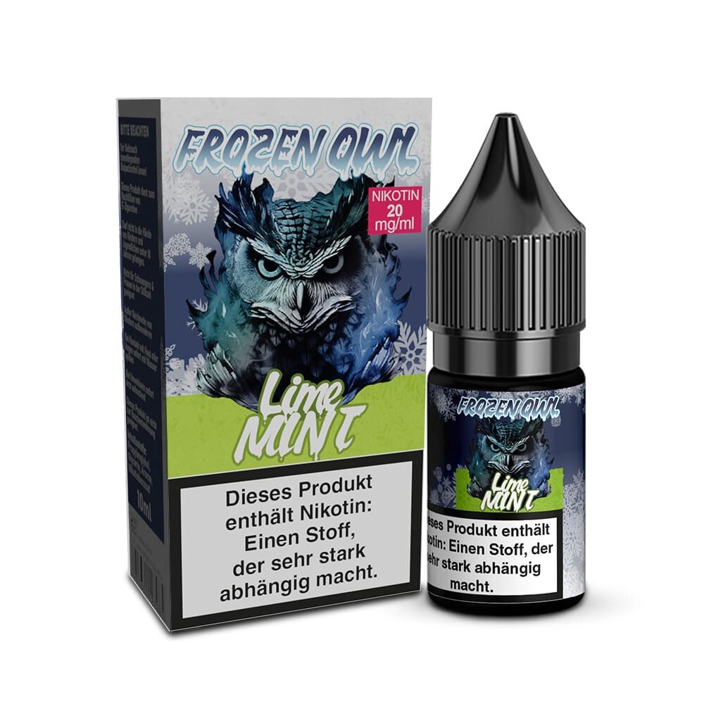 Frozen OWL Nikotinsalz - Lime Mint - 10ml Liquid 20mg