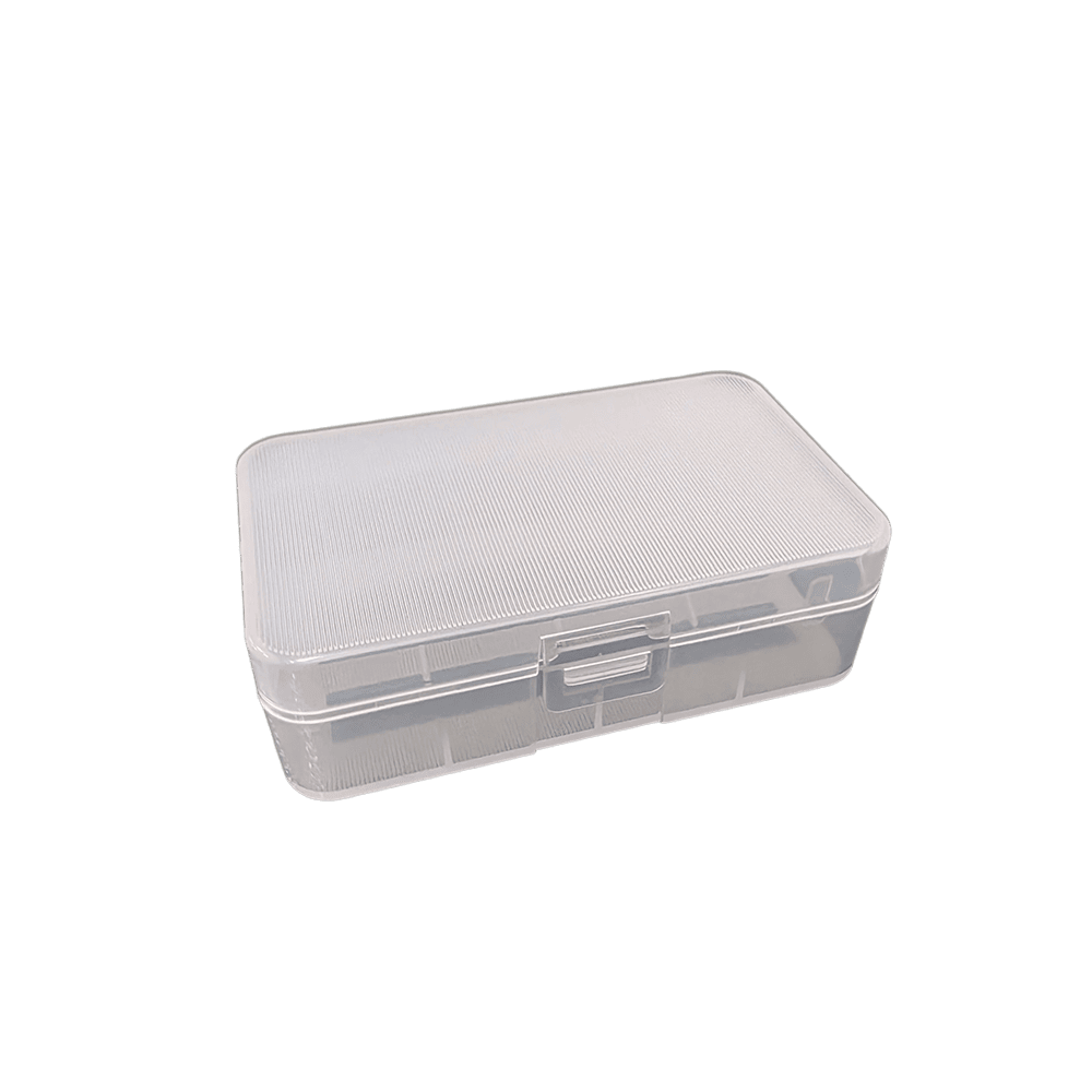 Batterie Case D4 für 2x 21700 Transparent