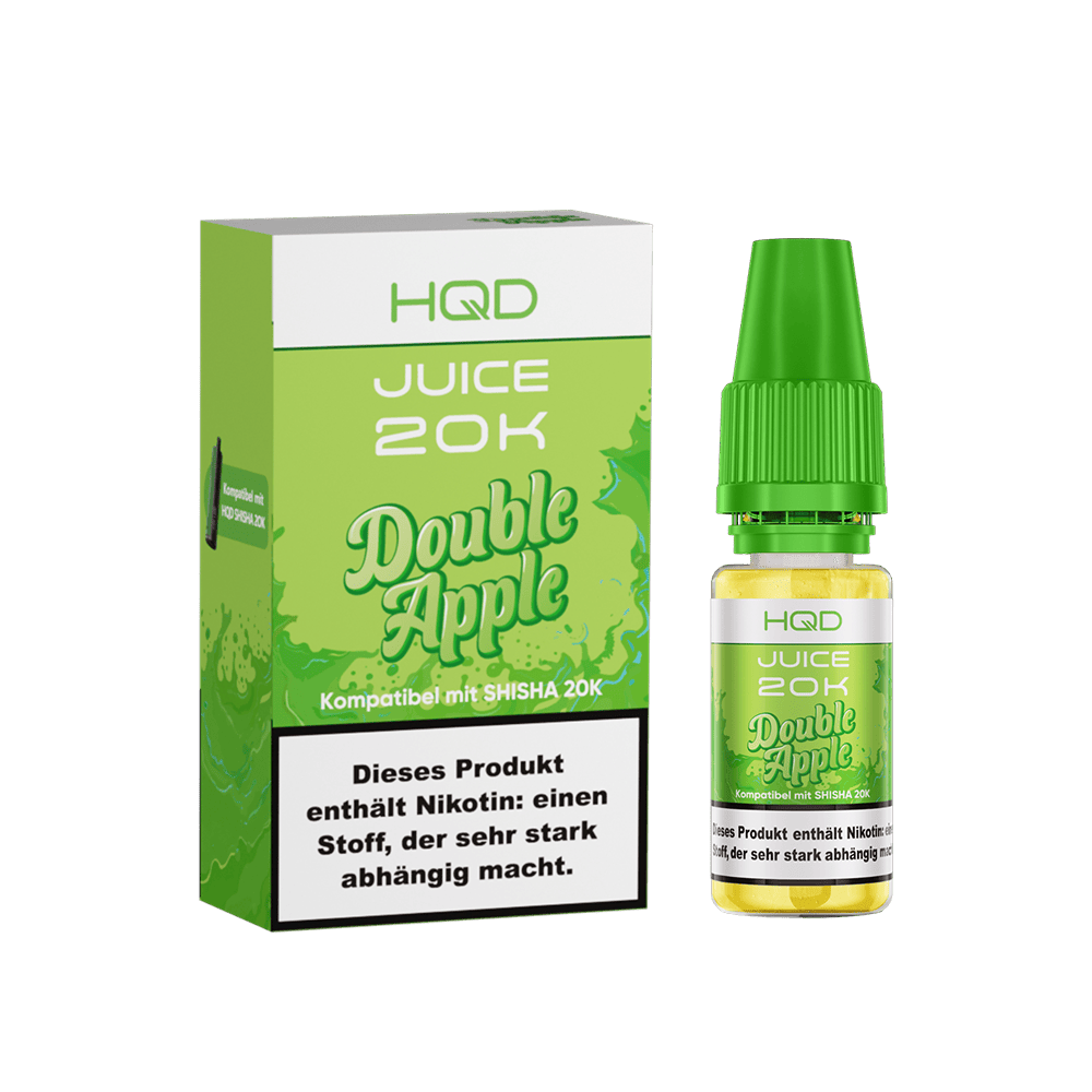 HQD Juice 20K Nikotinsalz - Double Apple - 10ml Liquid 3mg