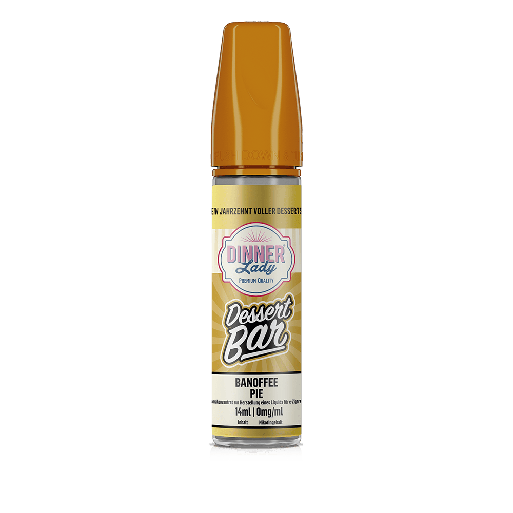 Dinner Lady Aroma Longfill - Banoffee Pie - 14ml in 60ml Flasche