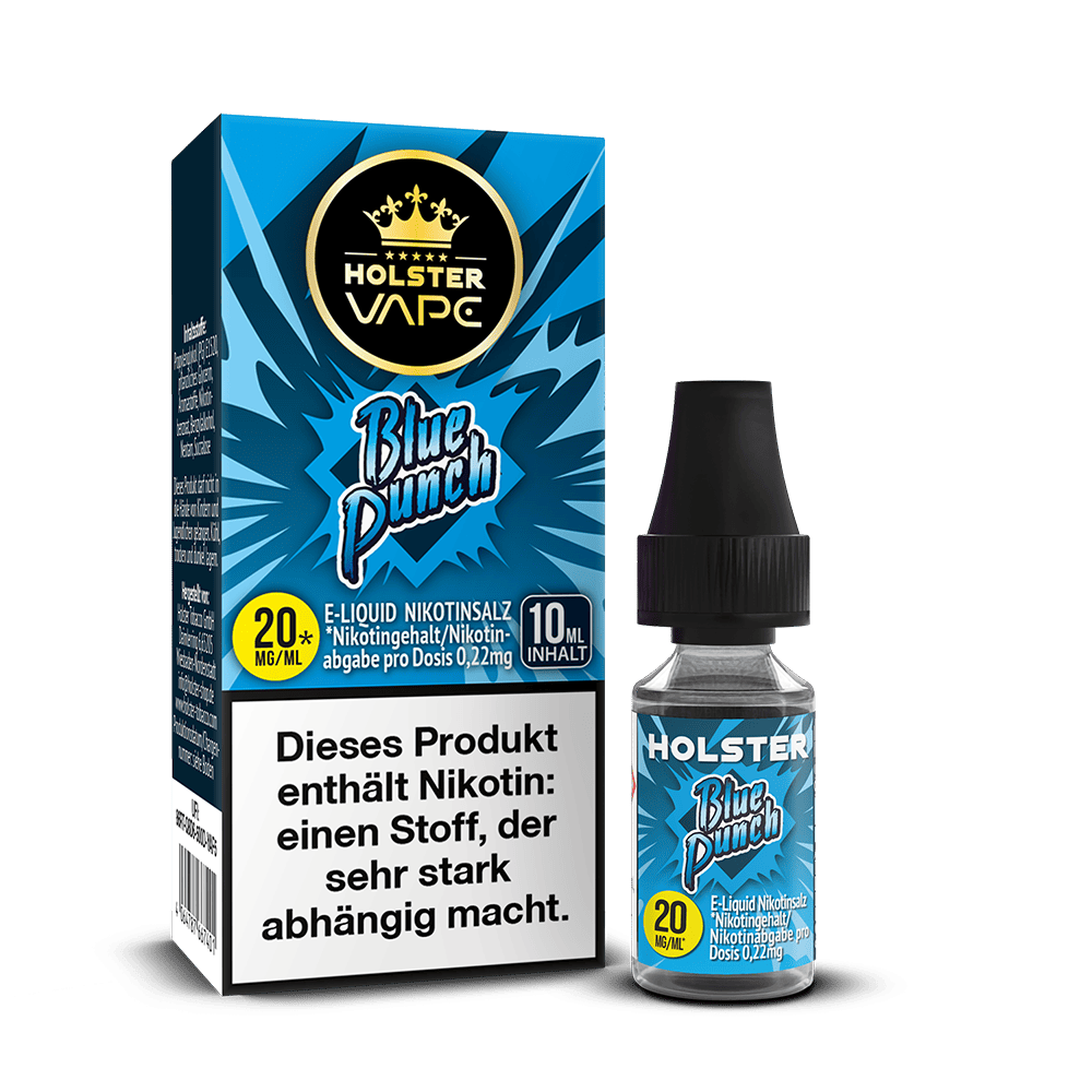 Holster Nikotinsalz - Blue Punch - Liquid 20mg 10ml