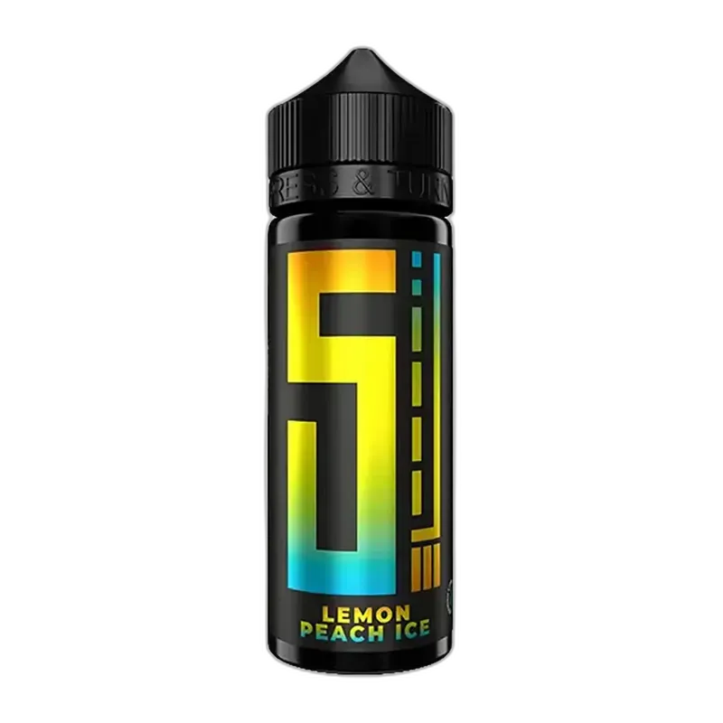 5EL Aroma Longfill - Lemon Peach Ice - 10ml Aroma in 120ml Flasche