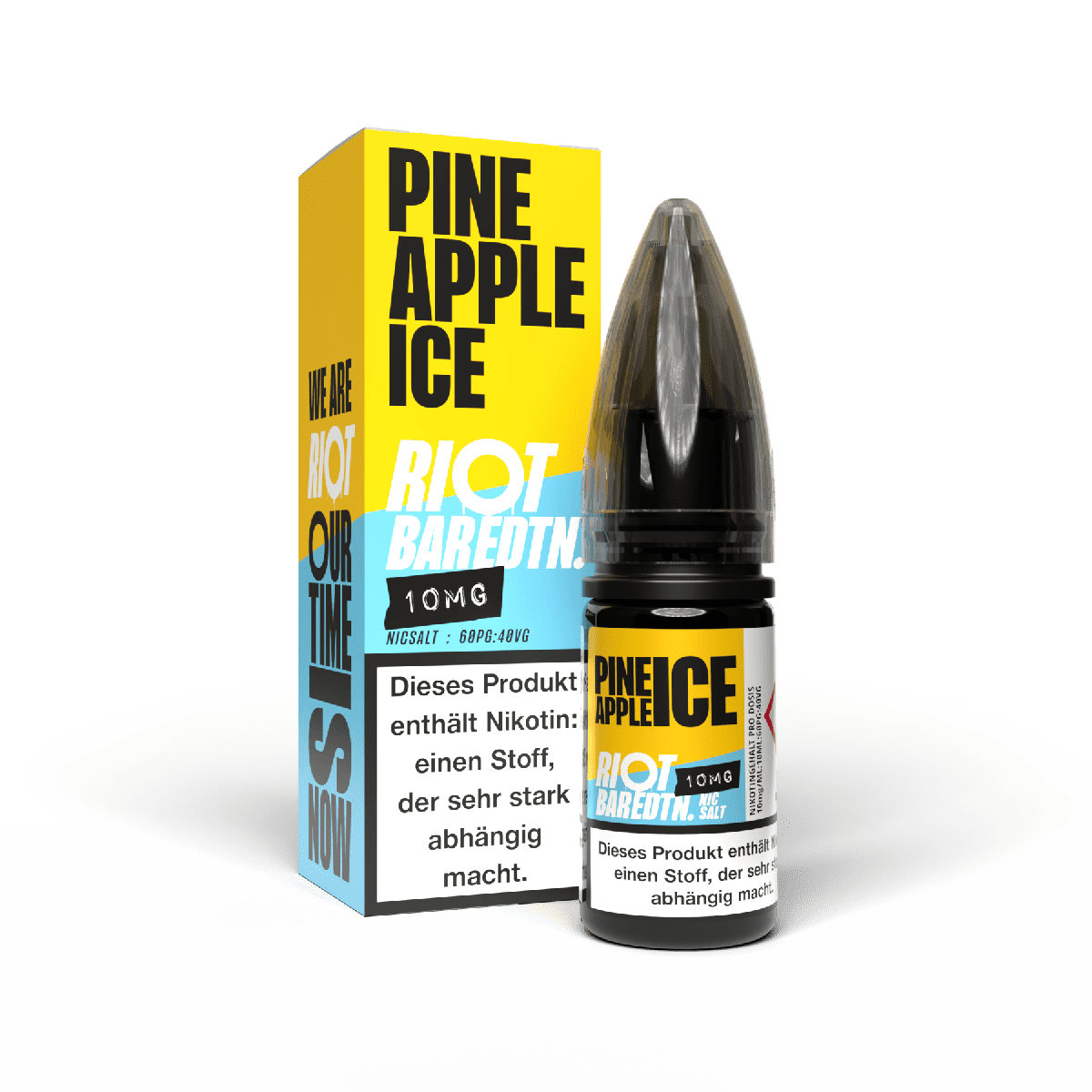 Riot Squad Nikotinsalz - Pineapple Ice - Liquid 10mg 10ml
