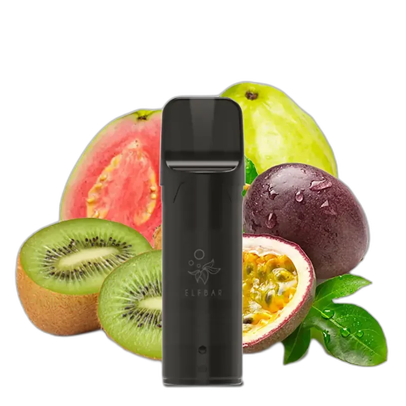2x Elfbar Elfa Einweg Pod - Kiwi Passionfruit Guava - 20mg Nikotinsalz 2ml