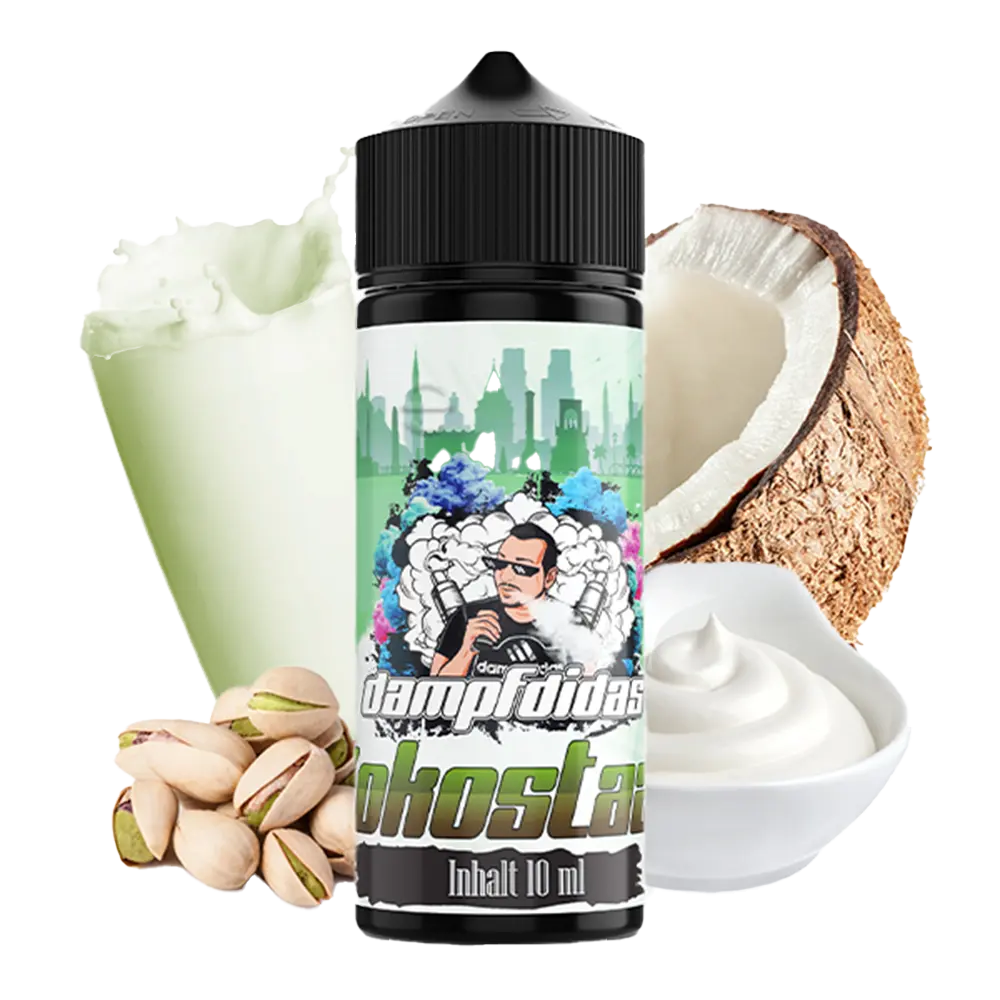 Dampfdidas Longfill - Kokostazie - 10ml Aroma in 120ml Flasche