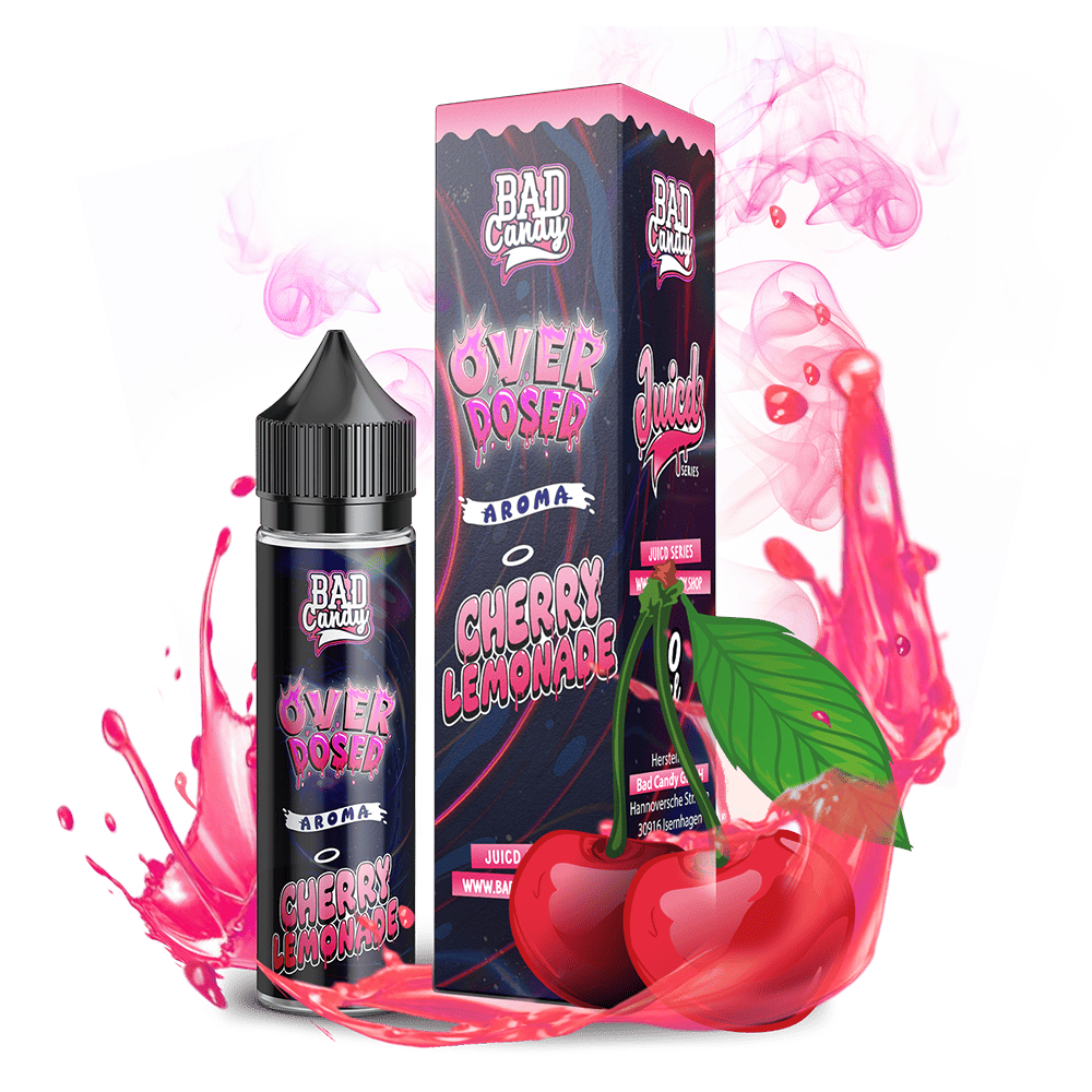 Bad Candy Longfill - Cherry Lemonade - Overdosed 10ml Aroma in 60 ml Flasche