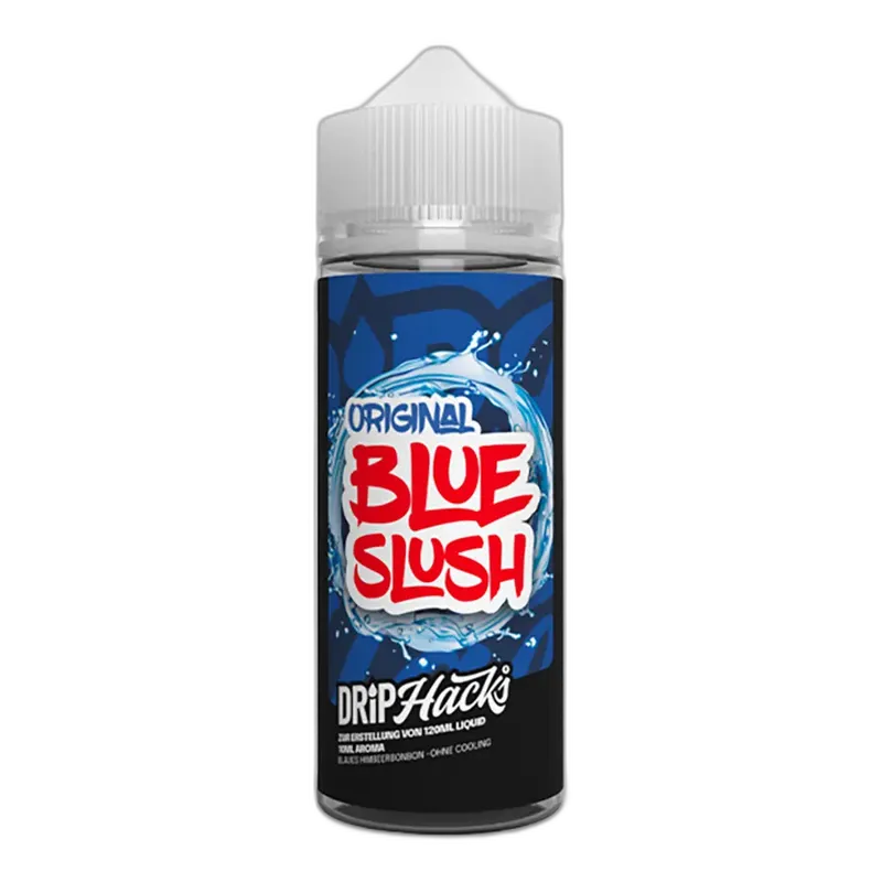 Drip Hacks Longfill - Blue Slush - 10ml Aroma in 120ml Flasche