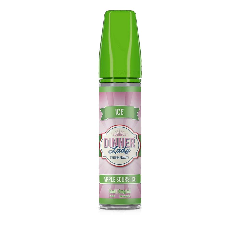 Dinner Lady Aroma Longfill - Apple Sours ICE - 14ml in 60ml Flasche